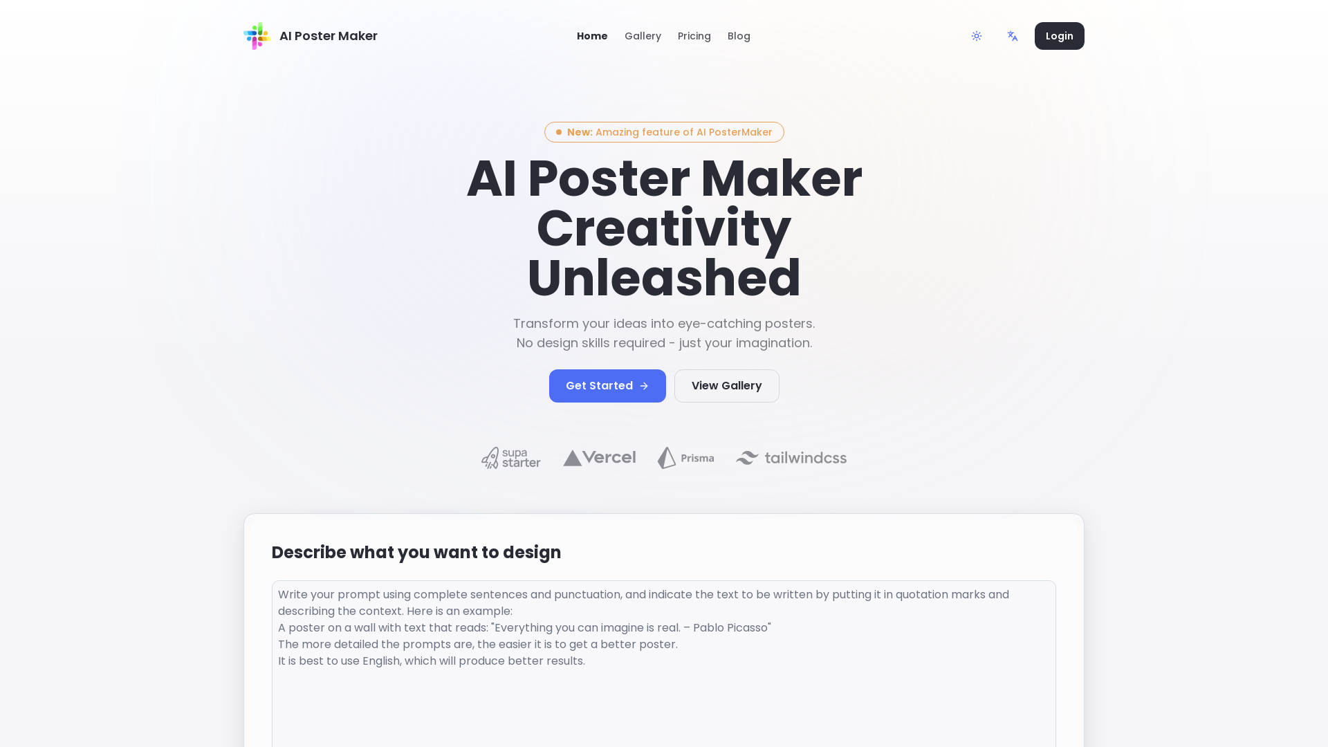 AI Poster Maker