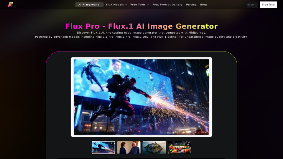 Flux 1.1 Pro - Features