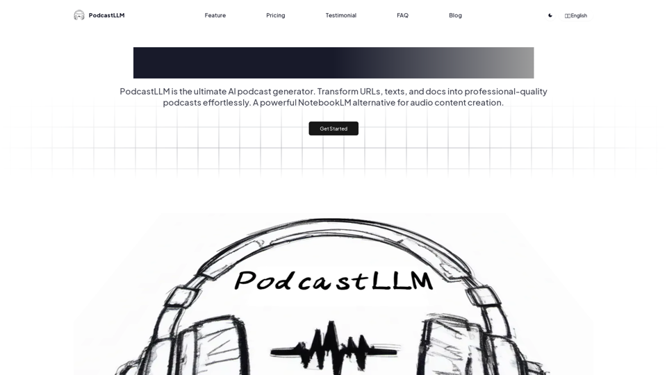 PodcastLLM AI - Funcionalidades