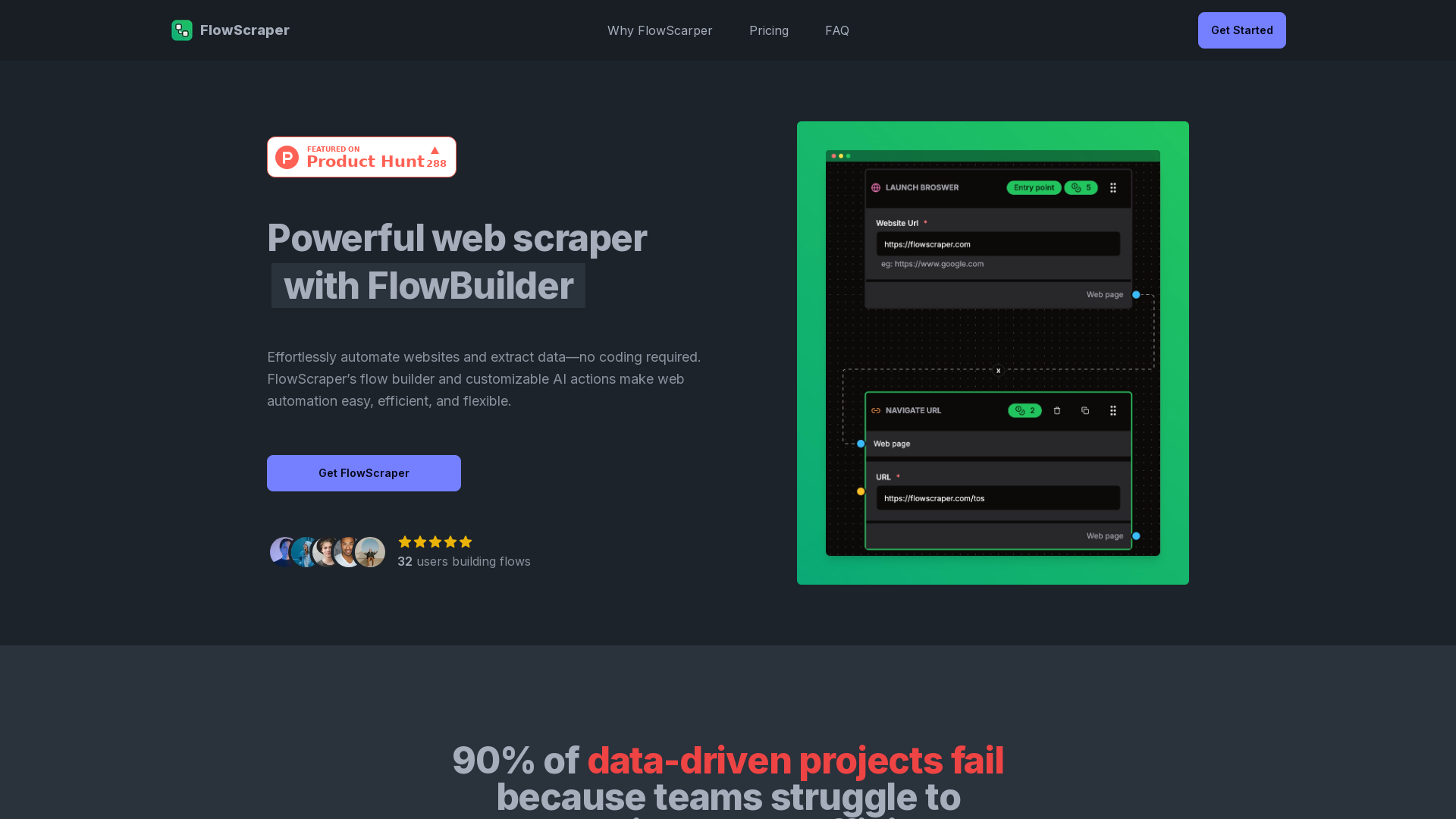 Flow Scraper