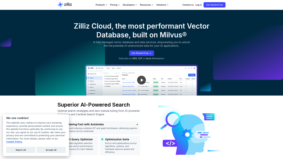 Zilliz Cloud Serverless