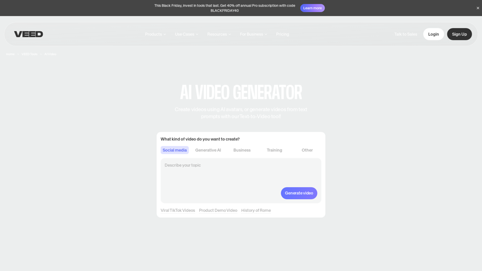 AI Video Generator