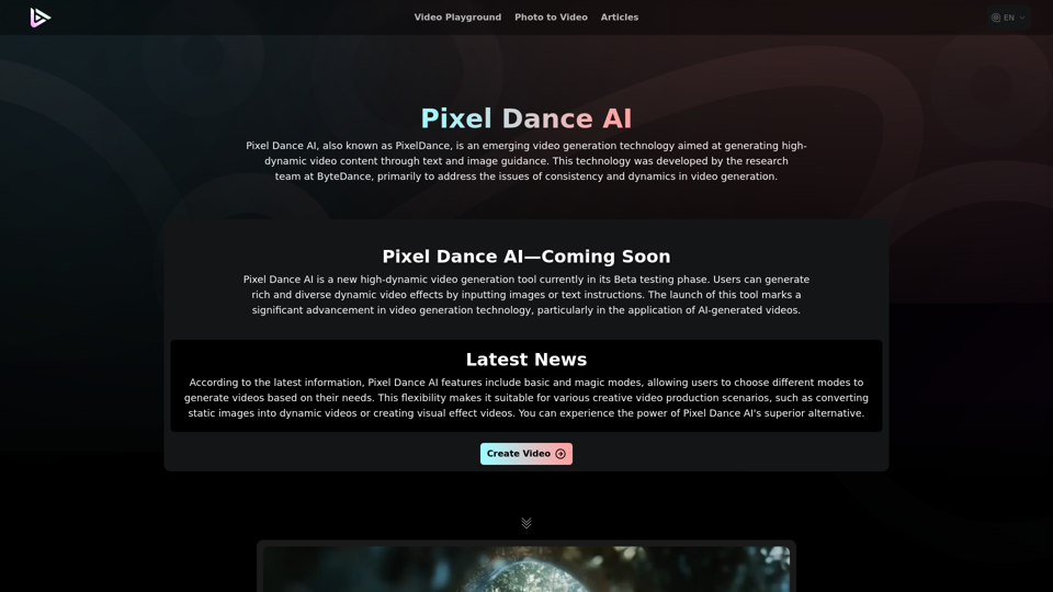 Pixeldance AI