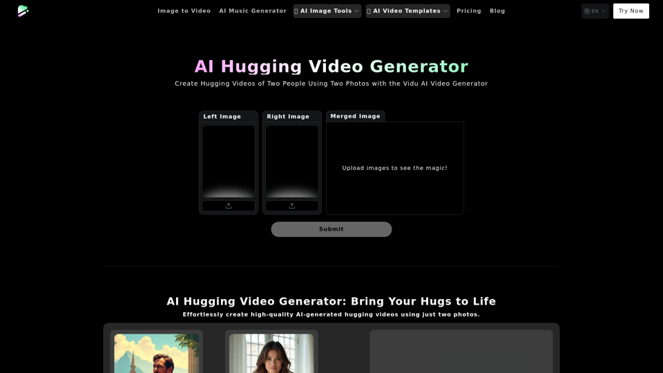 AI Hugging Video Generator