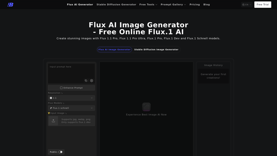 Flux AI Image Generator