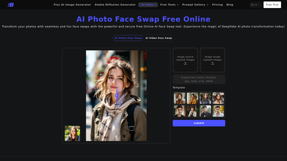 Free AI Photo Face Swap
