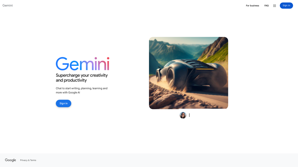 Gemini - chatten, um deine Ideen zu verstärken