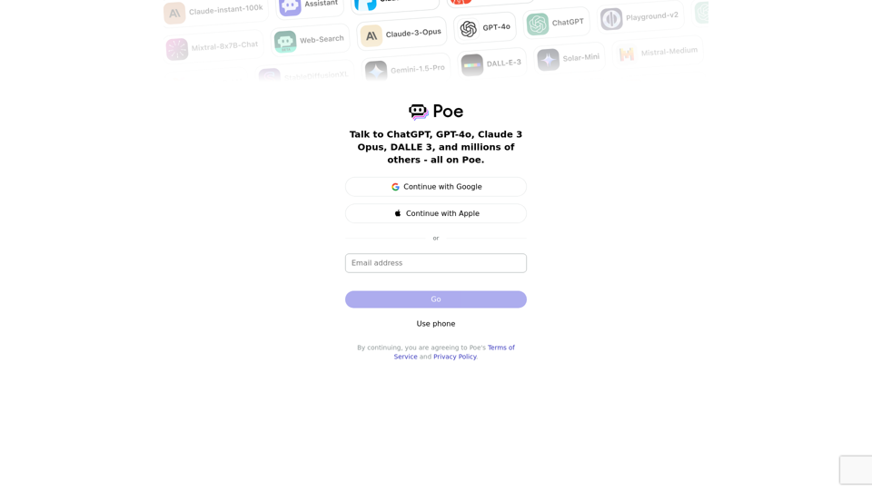Poe - Fast, Helpful AI Chat