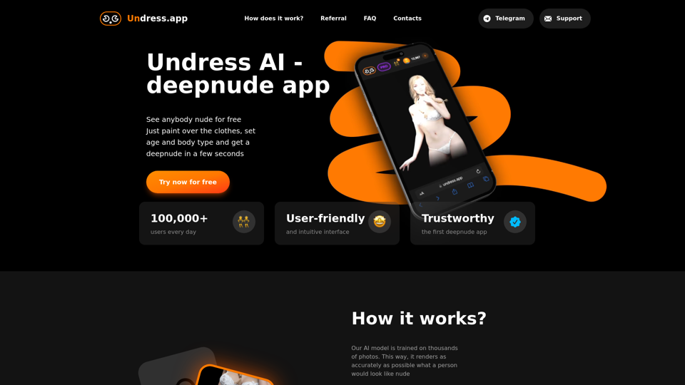 Undress AI - Create Deepnude for FREE