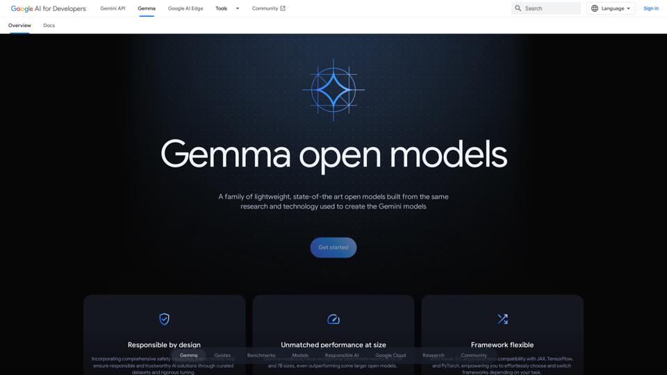 Gemma - a family of lightweight, state-of-the art open models from Google  |  Google for Developers