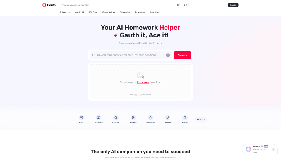 Gauth - Best AI Homework Helper for All School Subjects