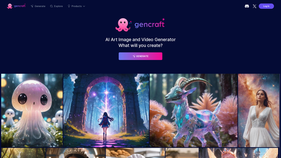 Gencraft: AI art generator, AI photos, AI image variations, and editor