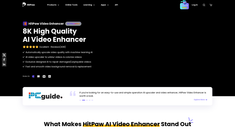 [Official] HitPaw Video Enhancer - Superb AI Video Quality Enhancer