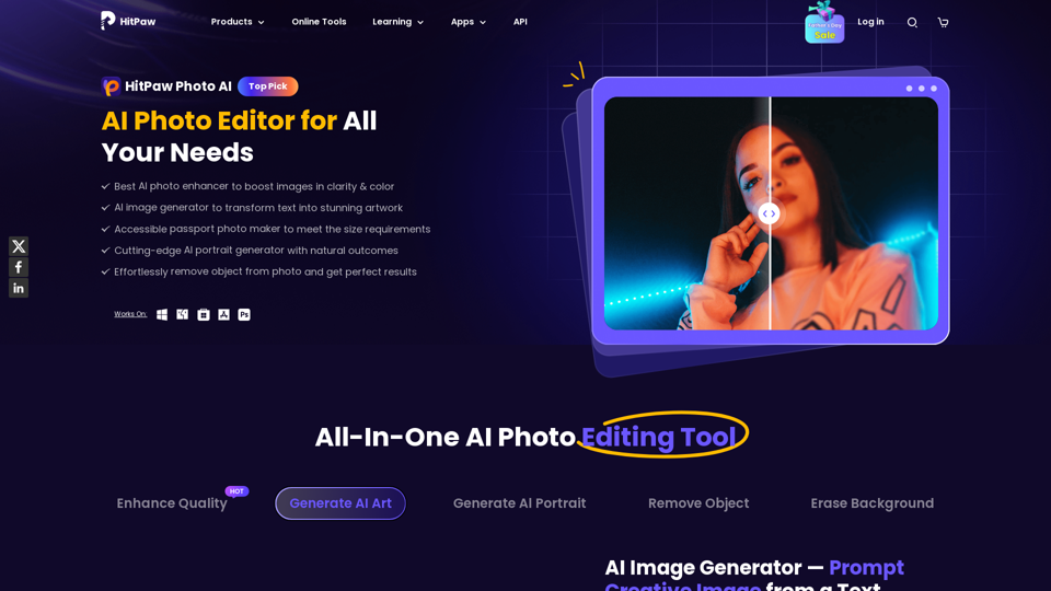 [Official] HitPaw Photo AI: Best AI Photo Editor
