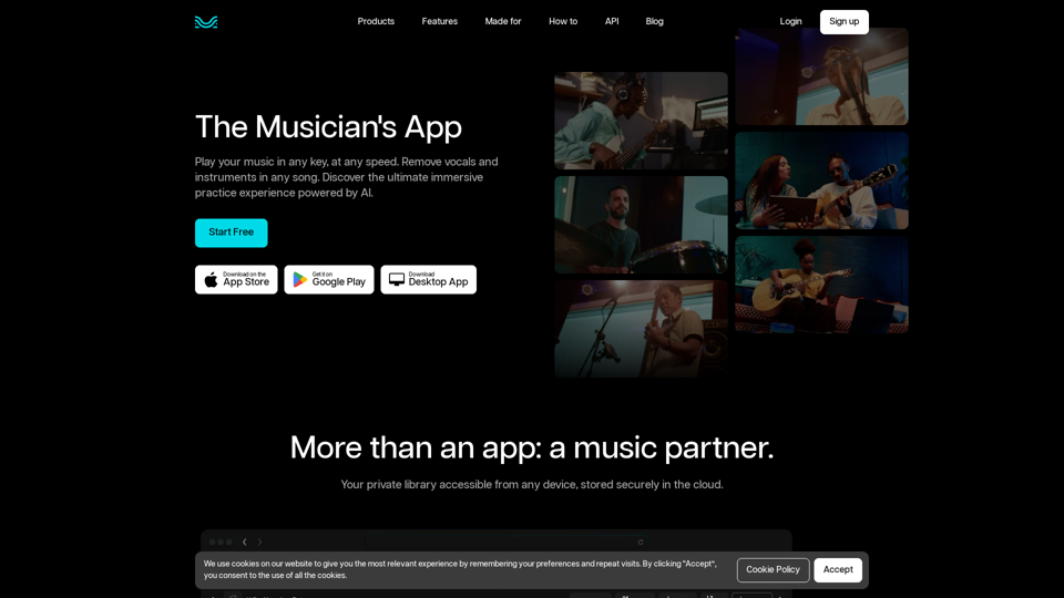 Moises App: The Musician's App | Vocal Remover & much more