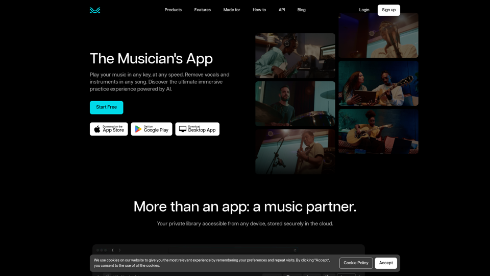 Moises AI - The Ultimate Musician's App for Vocal Removal and AI Music Tools