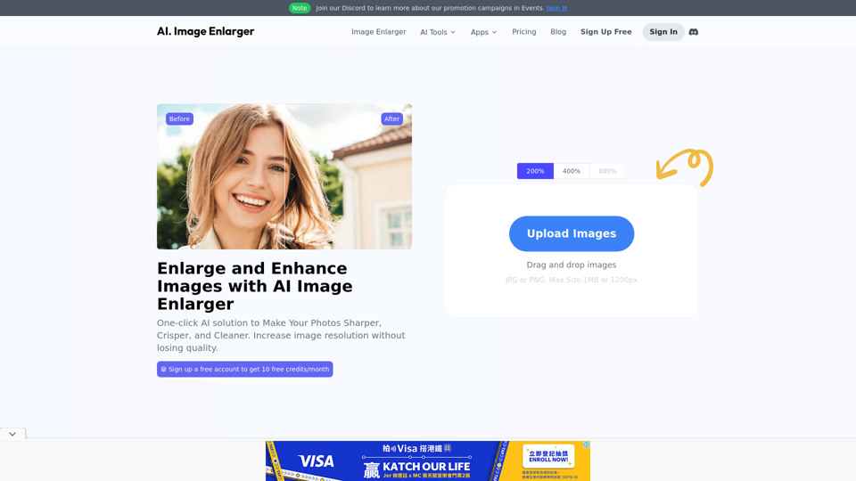 AI Image Enlarger | Enlarge Image Without Losing Quality!