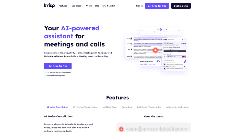 Krisp AI - Introduction