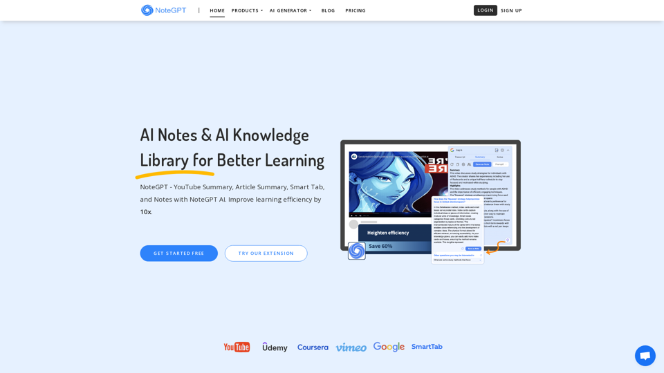 NoteGPT - AI Notes and AI Summary for Your Better Learning