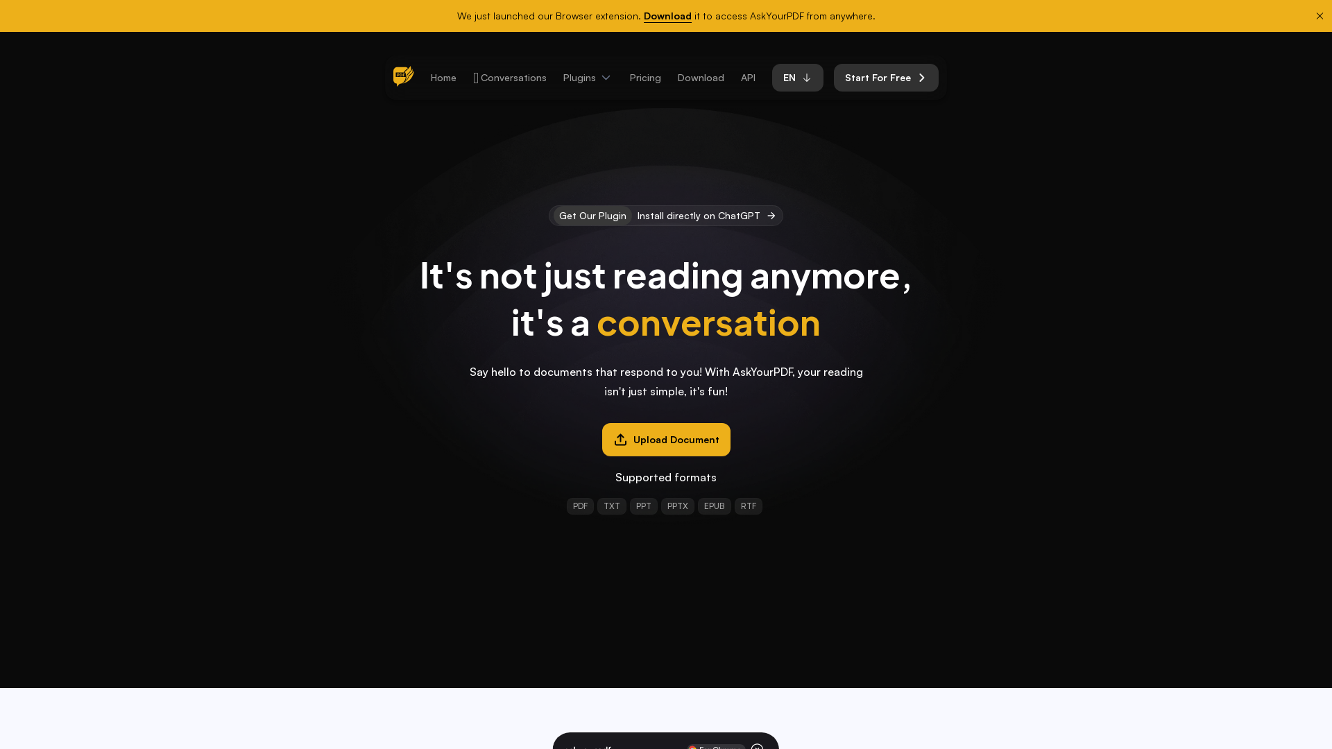 AskYourPDF: The Best PDF AI Chat App