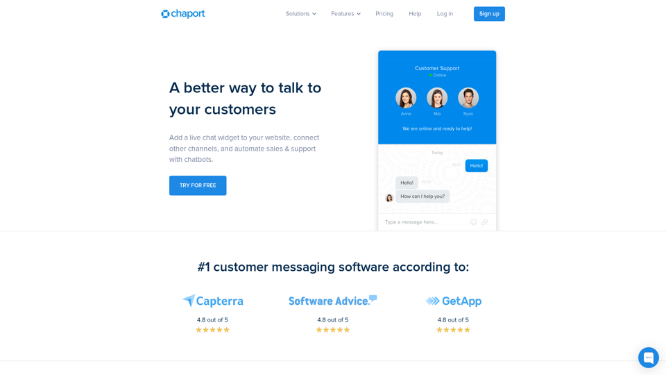 Chaport: #1 Customer Messaging Software