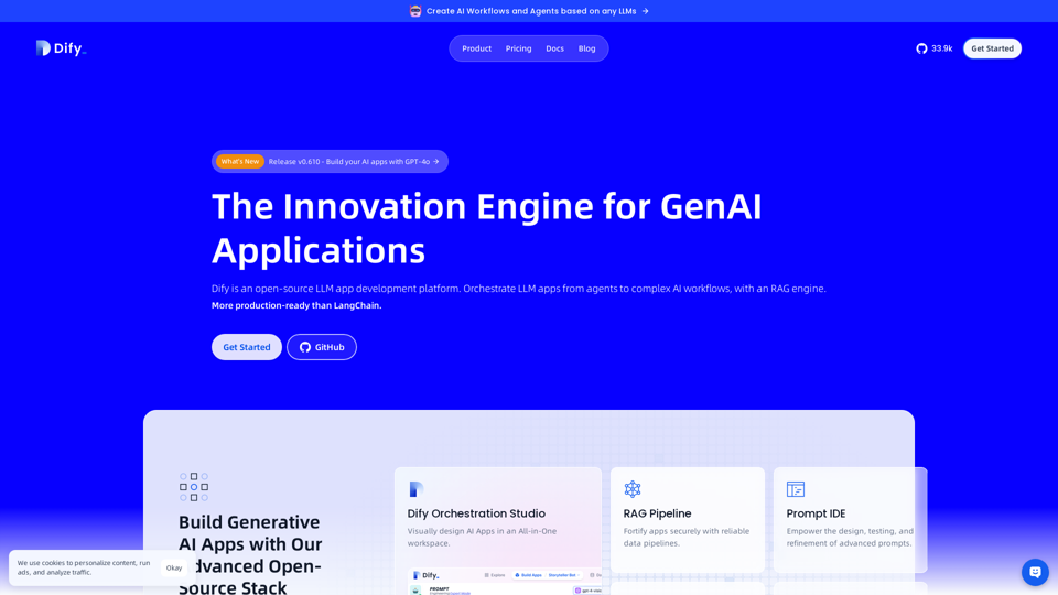 Dify.AI · The Innovation Engine for Generative AI Applications