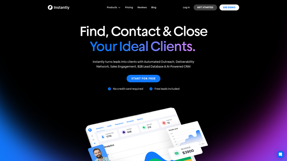 Instantly.ai - Sales Engagement & Lead Intelligence
