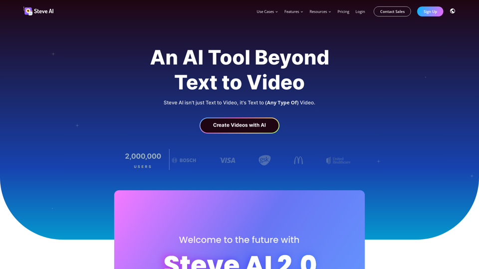 Steve AI - Features