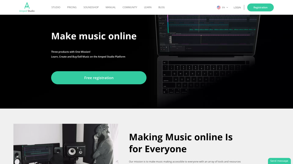 Amped Studio - Make music online