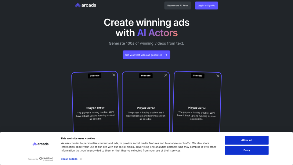 Arcads - Create AI Video Ads
