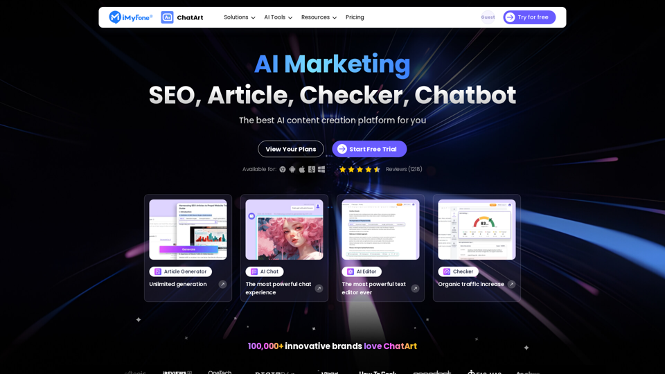 ChatArt - AI Article Writer, AI SEO, AI Chatbot, Content Detector