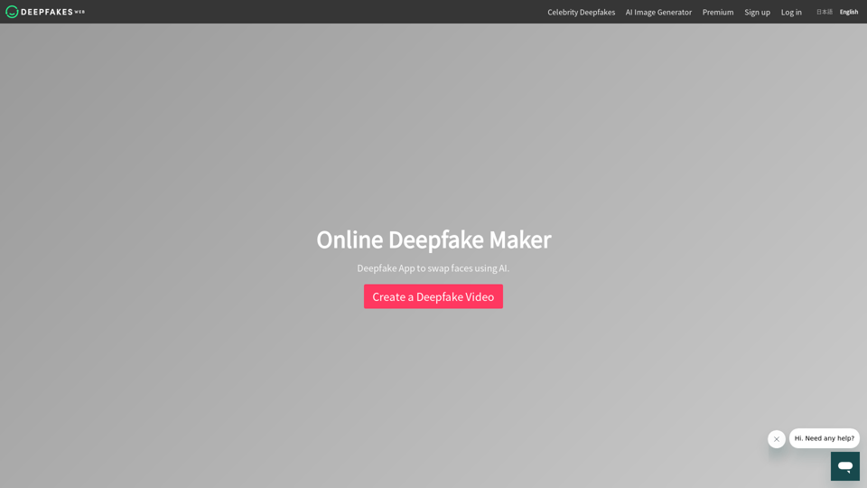 Deepfakes Web | Make Your Own Deepfake! [Online App]