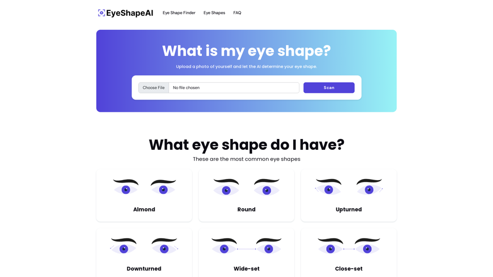 Discover Your Eye Shape with AI