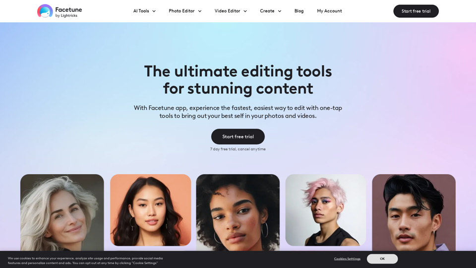 Your Everyday Editing Tool Companion | Facetune
