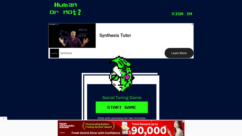 Human or Not: A Social Turing Game is Back, Play Now