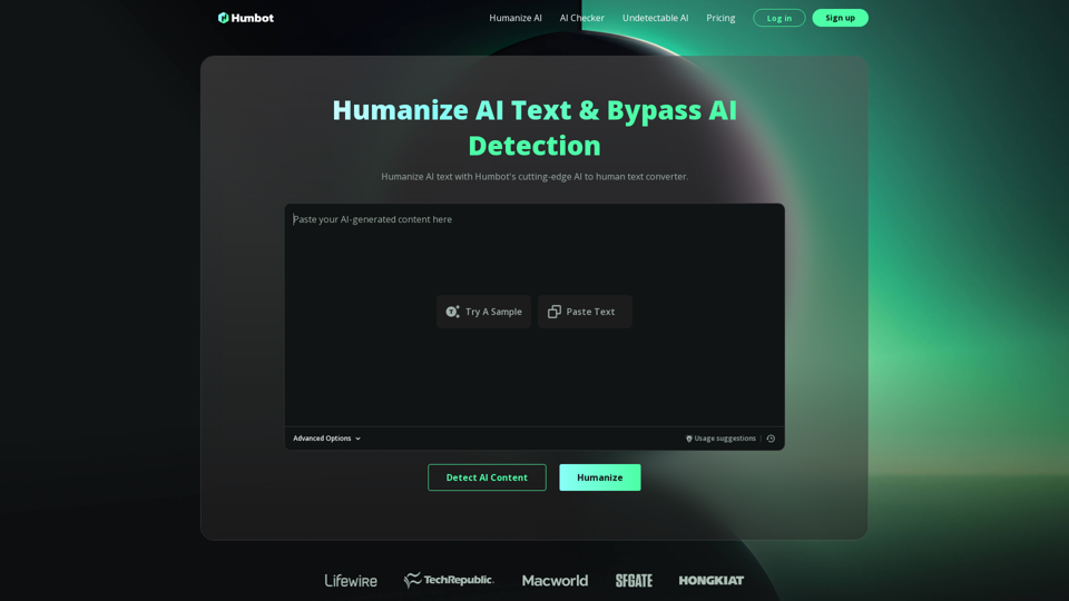 AI Humanizer - Humanize AI - AI Detector Bypass | Humbot