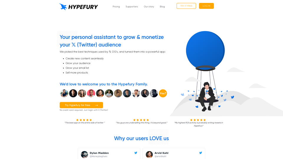 Hypefury - Schedule & Automate Social Media Marketing