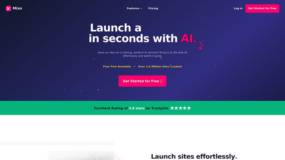 AI Website Builder to Launch Your Business in Seconds