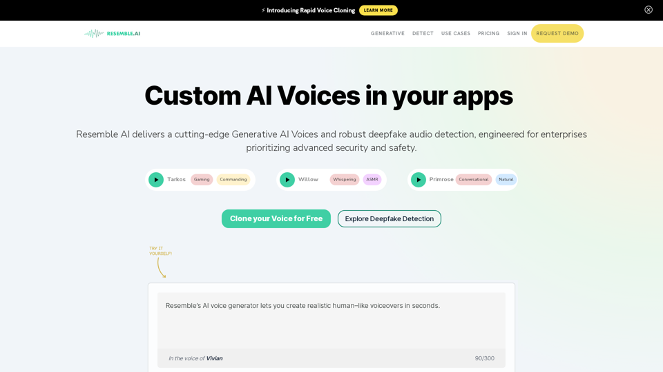 AI Voice Generator with Text to Speech and Speech to Speech