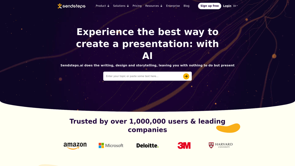 Revolutionize Your Presentations with Sendsteps: AI & PPT Maker