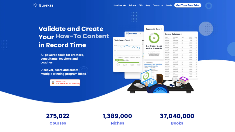 Eurekaa | Validate and create course in record time