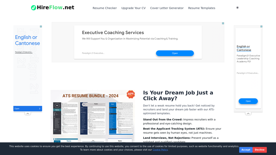 Free ATS Resume Checker (2024) | AI-Powered Resume Review