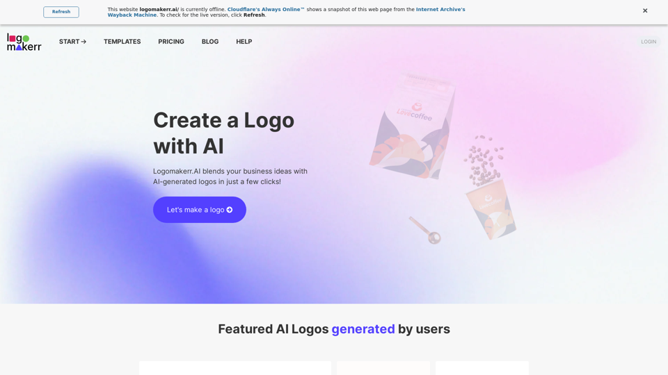 Free Logo Maker | Create a Logo Online - Logomakerr.ai