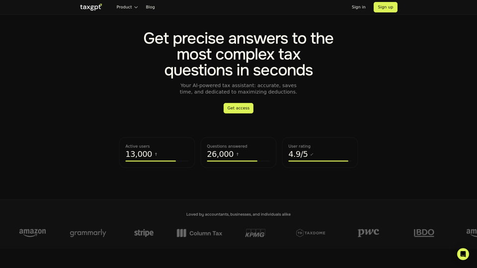 Your AI Tax Assistant | TaxGPT