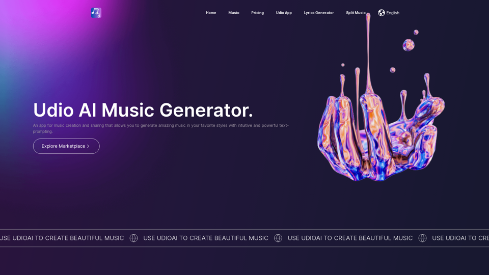UdioAI.ai: Free Udio AI Music Generator by UdioAI