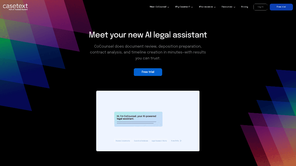 Casetext - CoCounsel