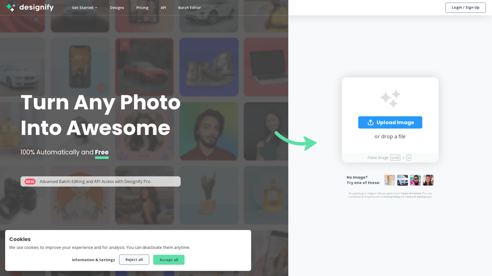 Designify - Turn any photo into awesome
