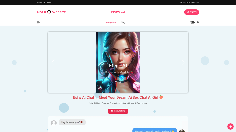 NSFW AI - AI Sex Chat Bot: Tamil Chat Room & AI Girlfriend