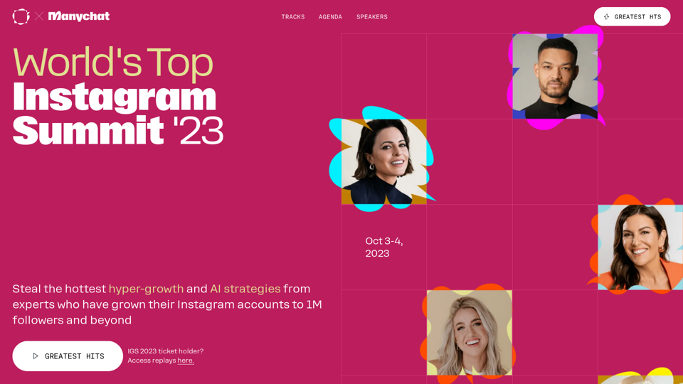 Instagram Summit 2023 | Learn Hyper-Growth and AI Strategies
