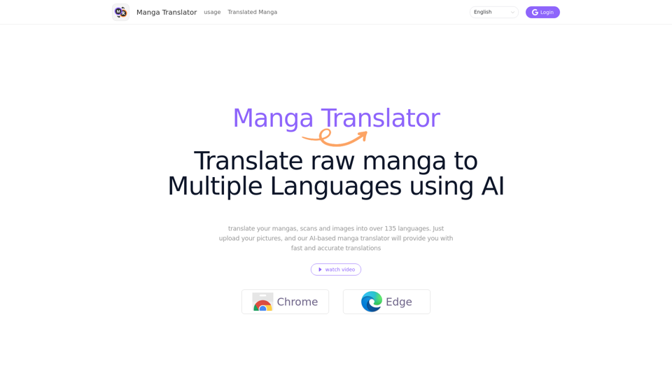 Manga Translator - manga translator extension